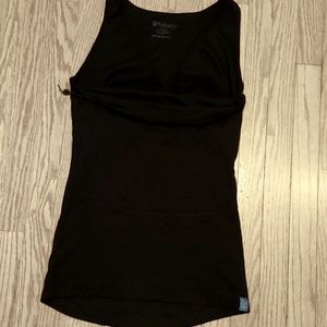 LALABU Maternity, baby wearing tank top